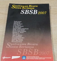 Image of sastrawan bicara siswa bertanya sbsb 2007