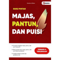 Image of buku pintar majas, pantun, dan puisi