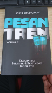 Image of pesan tren volume 2 : kreativitas berpikir & bertindak inspiratif