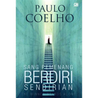 Image of sang pemenang berdiri sendirian