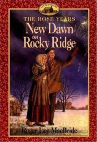Image of the rose years new dawn on rocky ridge
